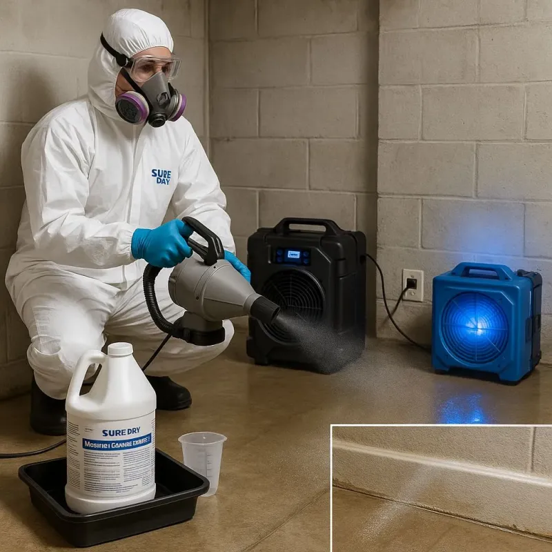 Sanitization and Odor Removal process in Crosby County, TX