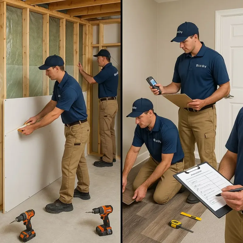 Repairs and Reconstruction process in Crosby County, TX